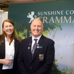 Sunshine Coast Grammar stand at the Education Fair 2023