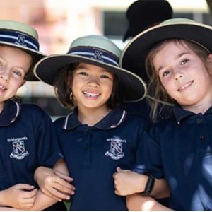 Students at St Margarets school Brisbane