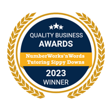 Numberworks'nWords Sippy Downs tutor business awards logo