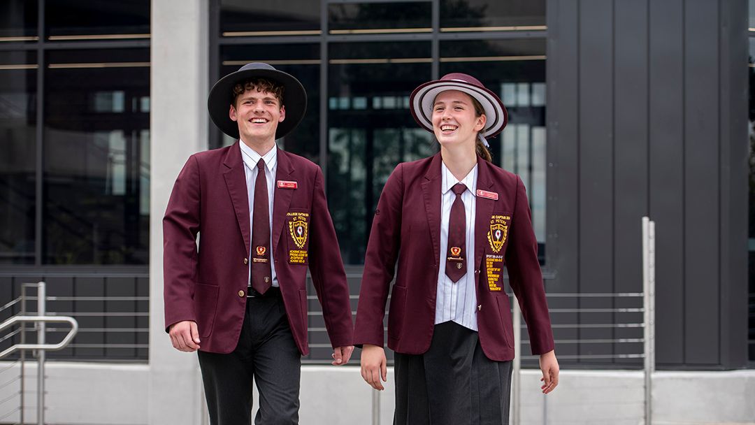 Students at St Peters Lutheran College
