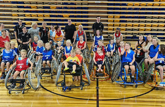 Suncoast Spinners wheelchair basketball club
