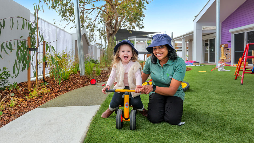 Child and educator at Grow Early Education Maroochydore